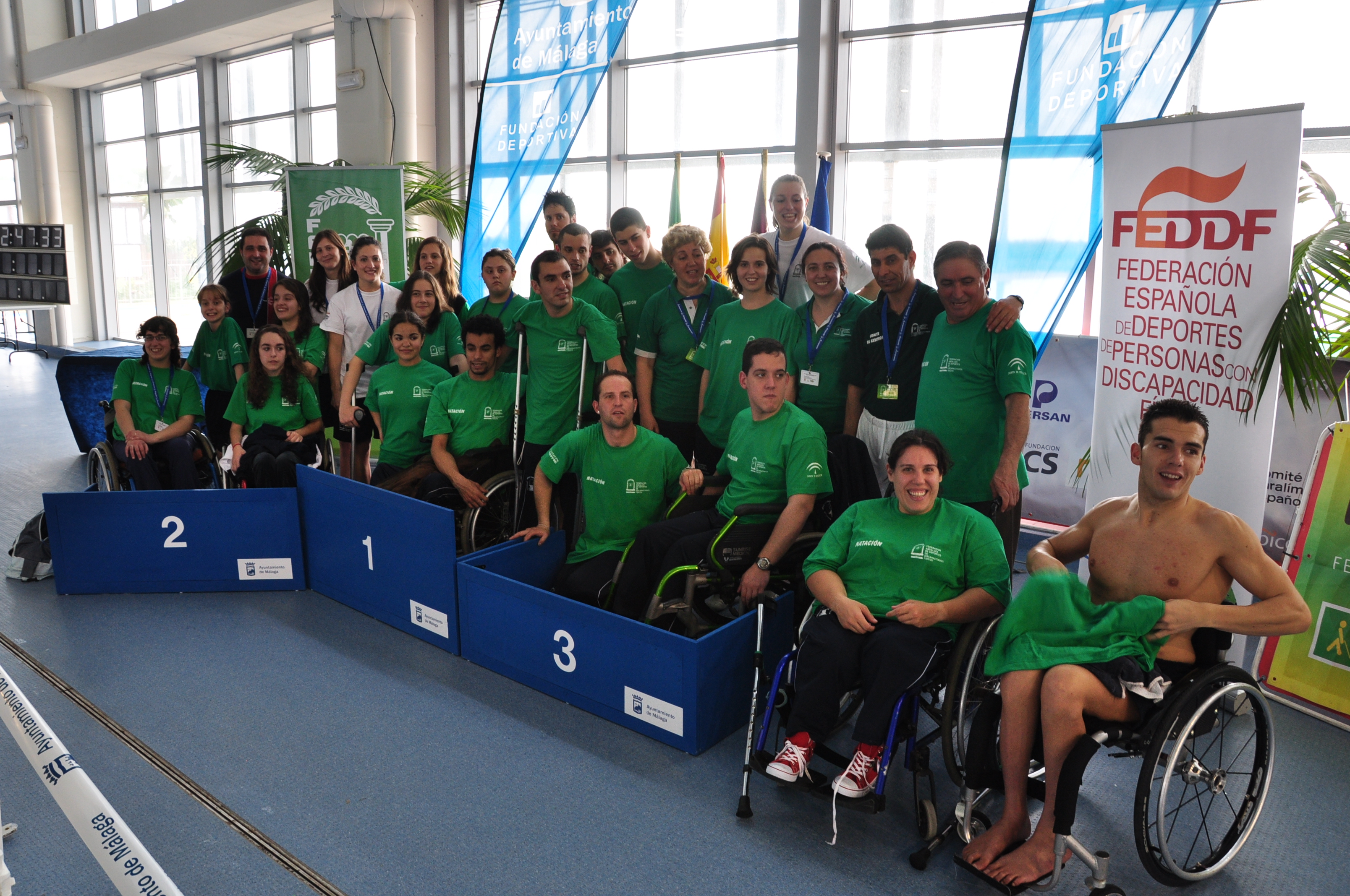 ANDALUC&Iacute;A, SEGUNDA POR PUNTOS EN LOS CAMPEONATOS DE ESPA&Ntilde;A DE NATACI&Oacute;N EN M&Aacute;LAGA
