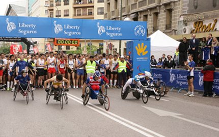 LA ÃâLIBERTYÃâ LLENAR&Aacute; LAS CALLES DE MADRID DE MILES DE ATLETAS CON Y SIN DISCAPACIDAD 