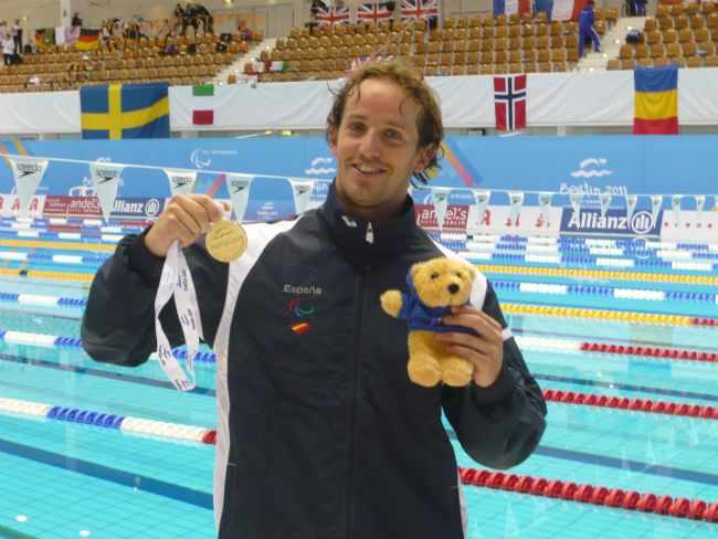 LAS MEDALLAS DE ORO DE MAR&Iacute;, GASC&Oacute;N Y LEVECQ SIT&Uacute;AN A ESPA&Ntilde;A CUARTA EN EL CAMPEONATO DE EUROPA DE NATACI&Oacute;N PARAL&Iacute;MPICA