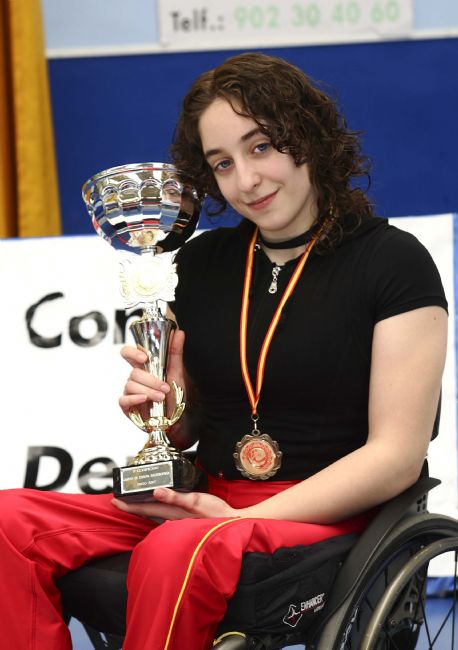 LOIDA ZABALA Y LUIS MIGUEL PITA SE PROCLAMAN CAMPEONES DE ESPA&Ntilde;A DE HALTEROFILIA ADAPTADA