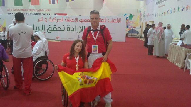 LOIDA ZABALA TERCERA EN LOS IWAS WORLD GAMES CELEBRADOS EN DUBAI
