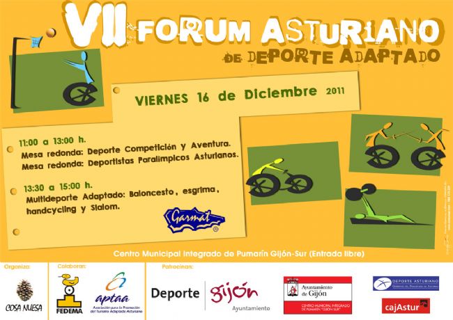 VII  FORUM ASTURIANO DE DEPORTE ADAPTADO