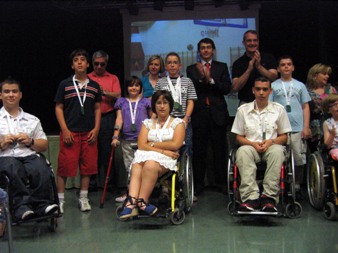 ENTREGA DE MEDALLAS DE LOS JUEGOS ESCOLARES ADAPTADOS DE ARAG&Oacute;N