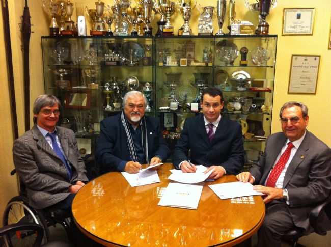 FIRMADO EL CONVENIO DE COLABORACI&Oacute;N CON LA REAL FEDERACI&Oacute;N ESPA&Ntilde;OLA DE TIRO OL&Iacute;MPICO