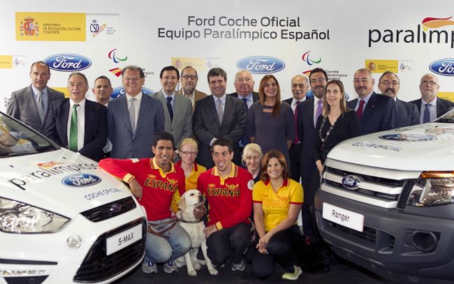 FORD, COCHE OFICIAL DEL EQUIPO PARAL&Iacute;MPICO ESPA&Ntilde;OL