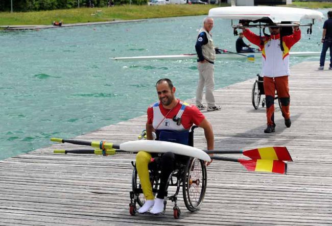 EL REMERO ASTURIANO JUAN PABLO BARCIA, SE CLASIFICA PARA LOS JUEGOS PARAL&Iacute;MPICOS DE LONDRES 2012