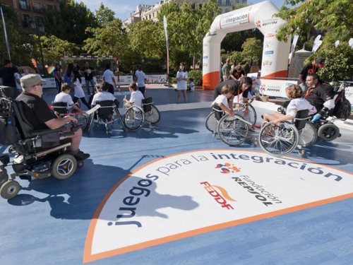 M&Aacute;S DE 9.000 PERSONAS PARTICIPAN EN LOS JUEGOS PARA LA INTEGRACI&Oacute;N EN MADRID