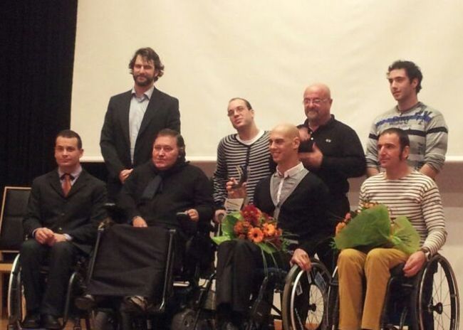 LA FEDDF PRESENTE EN EL HOMENAJE A LOS PARAL&Iacute;MPICOS GUIPUZCOANOS