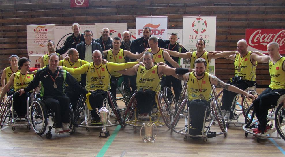 EL C.D FUNDOSA ONCE CAMPE&Oacute;N DE LA COPA DE S.M EL REY DE BALONCESTO EN SILLA DE RUEDAS