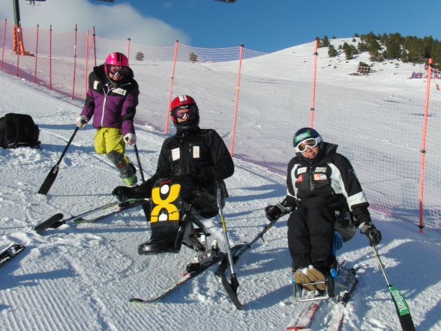 OSCAR, &Uacute;RSULA Y NATHALIE LOGRAN ESTAR ENTRE LOS DIEZ PRIMEROS, EN EL CAMPEONATO DE MUNDO DE ESQUI ALPINO IPC DE LA MOLINA.