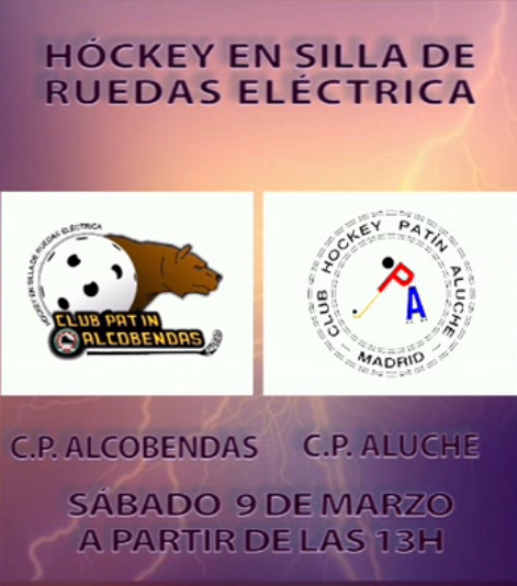 HOCKEY.S.R.E.  RETRANSMISI&Oacute;N DEL ENCUENTRO CP.ALCOBENDAS vs C.P.ALUCHE