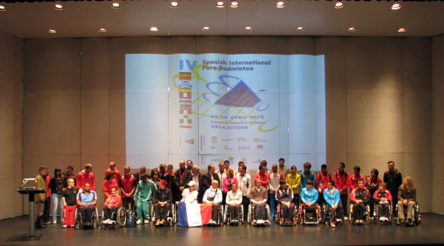 INAUGURADO EL IV SPANISH INTERNATIONAL  PARA-BADMINTON 