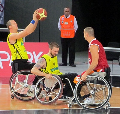 EL FUNDOSA ONCE HA ESTADO EN LAS ROZAS PREPAR&Aacute;NDOSE PARA LA CHAMPIONS CUP, LA COMPETICI&Oacute;N EUROPEA DE BALONCESTO EN SILLA DE RUEDAS DE CLUBS M&Aacute;S IMPORTANTE .