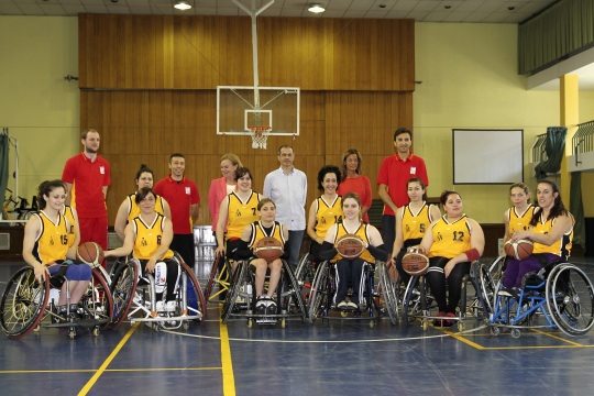 LA TERCERA CONCENTRACI&Oacute;N DE LA SELECCI&Oacute;N FEMENINA DE BALONCESTO EN SILLA DE RUEDAS TENDR&Aacute; LUGAR ESTE FIN DE SEMANA EN TOLEDO.  