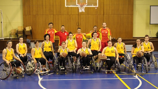 LA SELECCI&Oacute;N ESPA&Ntilde;OLA ABSOLUTA FEMENINA DE BALONCESTO EN SILLA DE RUEDAS SIGUE CON SU PREPARACI&Oacute;N DE CARA AL EUROPEO IMPONIENDOSE EN EL TROFEO EXCMA DIPUTACI&Oacute;N DE TOLEDO.