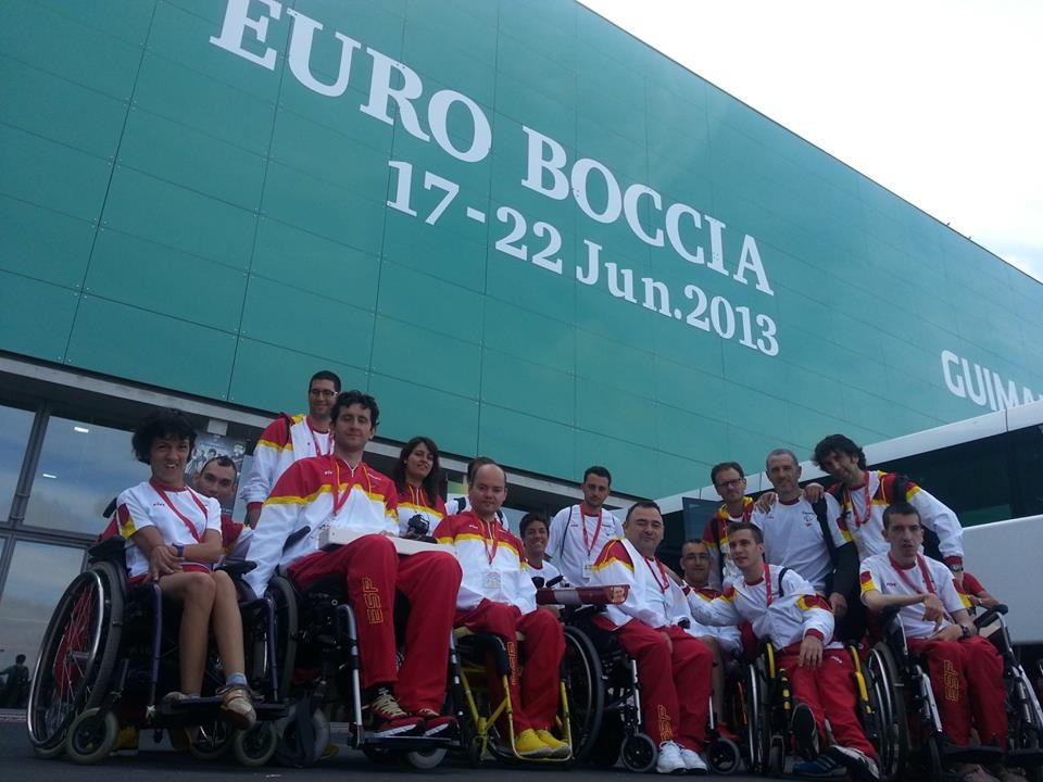 EL EQUIPO ESPA&Ntilde;OL DE BOCCIA EST&Aacute; LUCHANDO POR TENER OPCI&Oacute;N A MEDALLAS, EN EL EUROPEO QUE SE EST&Aacute; DISPUTANDO EN LA LOCALIDAD PORTUGUESA DE GUIMARAES