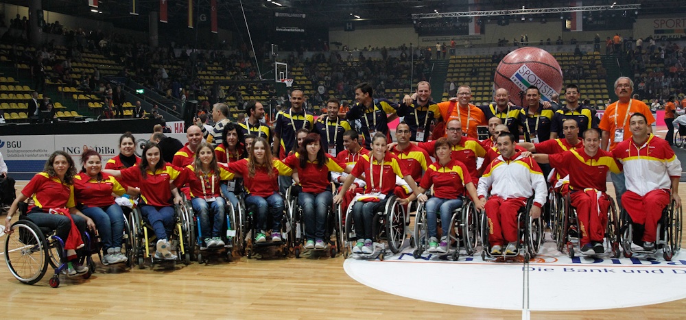TERCERA JORNADA DEL EUROBASKET DE BALONCESTO EN SILLA DE RUEDAS.