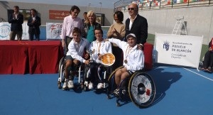 GALICIA SE PROCLAMA CAMPE&Oacute;N DE ESPA&Ntilde;A DE TENIS EN SILLA DE RUEDAS.