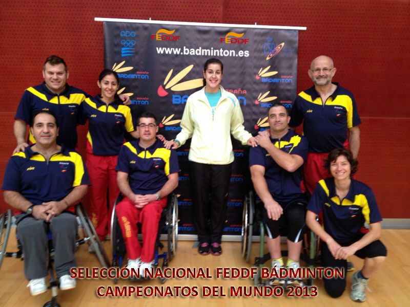 LA SELECCI&Oacute;N ESPA&Ntilde;OLA DE PARA- B&Aacute;DMINTON YA EST&Aacute; PREPARADA PARA DISPUTAR EL CAMPEONATO DEL MUNDO, QUE SE CELEBRAR&Aacute; DEL 5 AL 10 DE NOVIEMBRE EN DORTMUND.