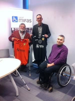 " V&Aacute;LIDA SIN BARRERAS " RENUEVA DE NUEVO EL CONVENIO DE PATROCINIO DEL C.B MIFAS