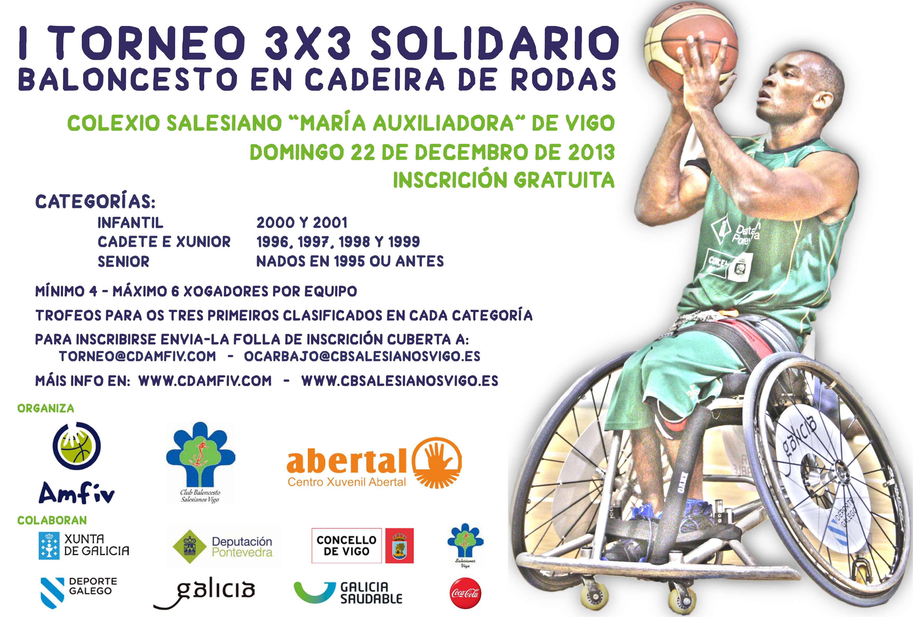  I TORNEO 3X3 SOLIDARIO DE BALONCESTO EN SILLA DE RUEDAS