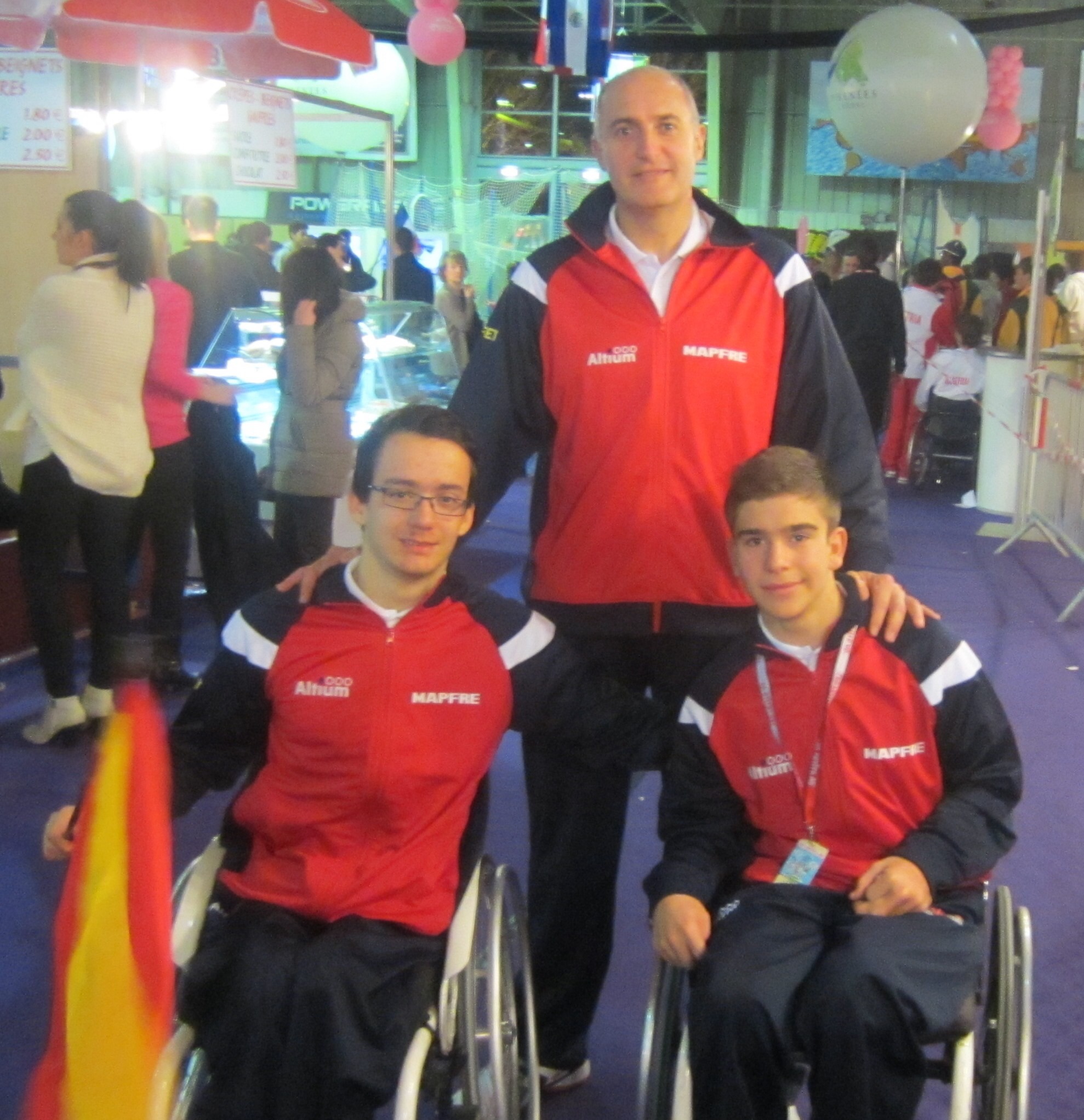 REPRESENTACI&Oacute;N ESPA&Ntilde;OLA EN EL MASTERS JUNIOR DE TENIS EN SILLA DE RUEDAS