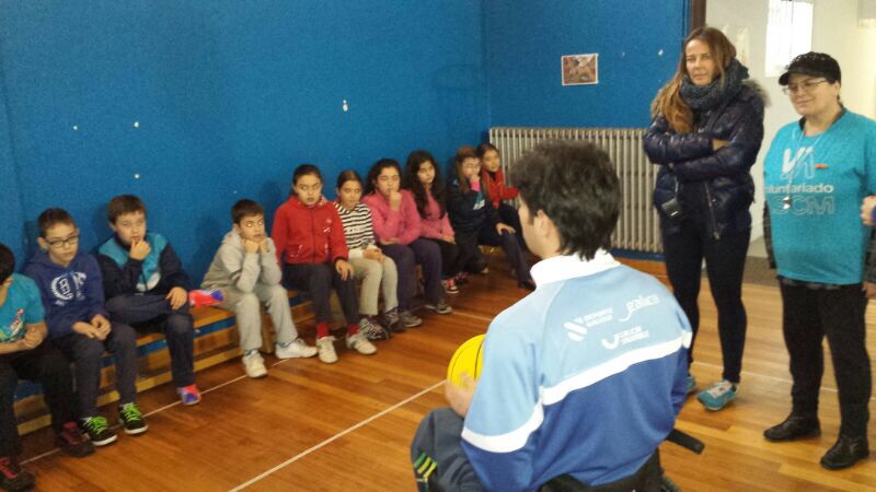 EL ABECONSA BASKETMI FERROL PARTICIPA EN EL PROYECTO Â“PECI&Ntilde;OSÂ” PROMOVIENDO EL BASKET ADAPTADO ENTRE LOS ESCOLARES DEL CONCELLO DE FERROL.