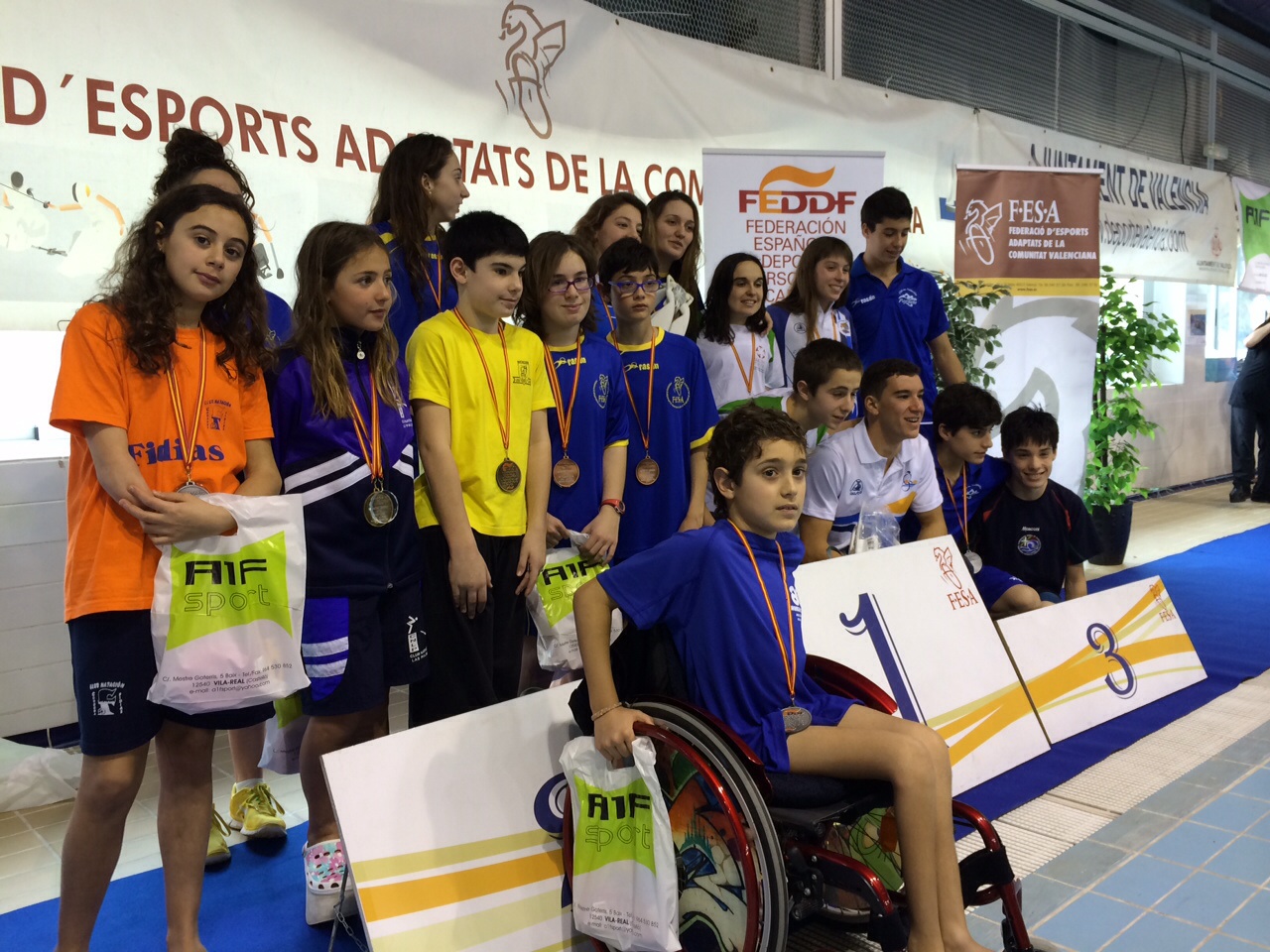 FINALIZA EL XVI CTO DE ESPA&Ntilde;A DE NATACI&Oacute;N ADAPTADA - FEDDF OPEN, POR CATEGOR&Iacute;AS DE EDAD CON UNA MASIVA PARTICIPACI&Oacute;N DE NADADORES Y P&Uacute;BLICO.