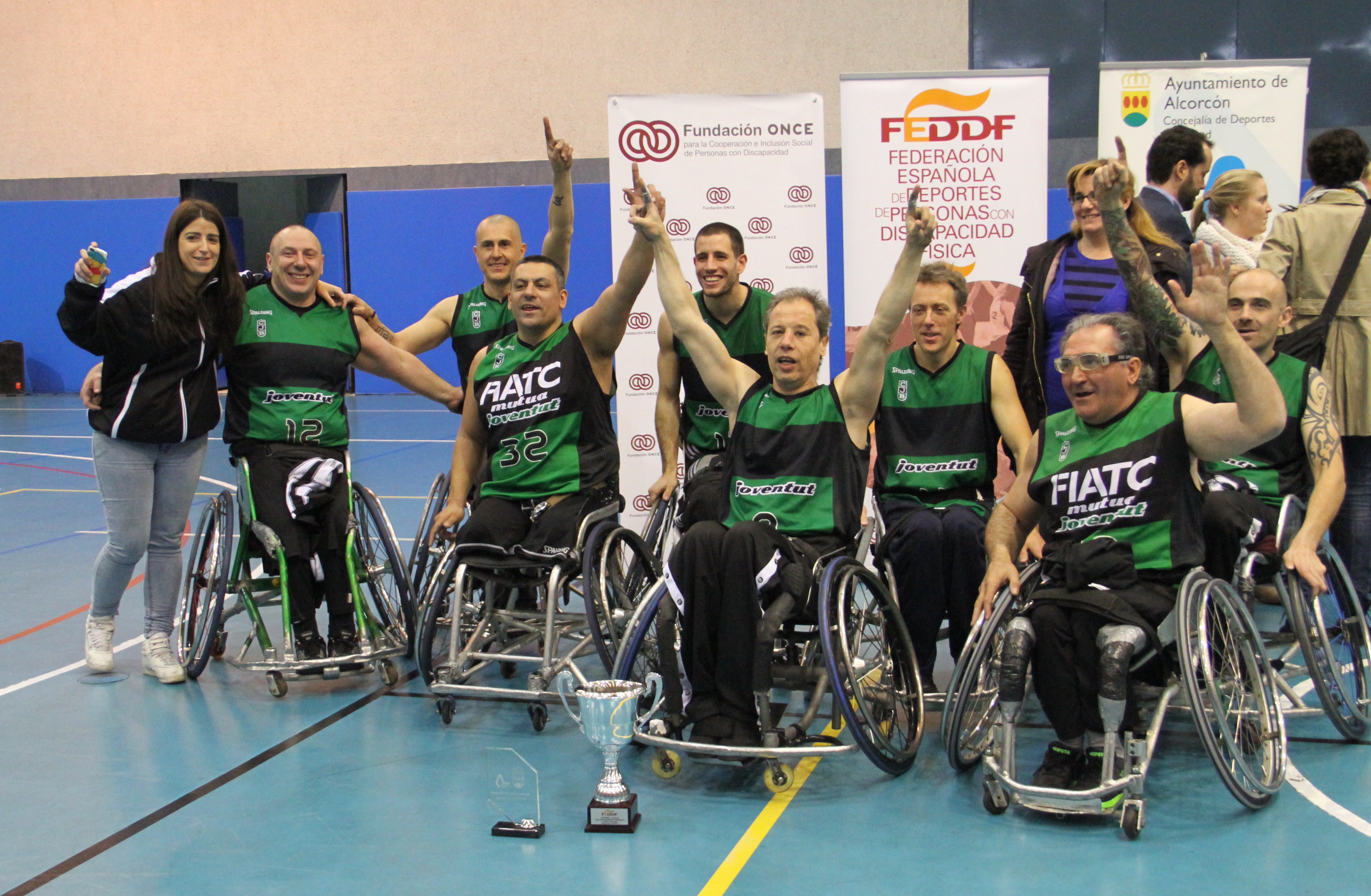 EL JOVENTUD BCR SE HACE CON LA VICTORIA EN LA FINAL FOUR DE BALONCESTO EN SILLA DE RUEDAS QUE SE DISPUT&Oacute; EL PASADO FIN DE SEMANA EN LAS INSTALACIONES DEPORTIVAS DE LA CANALEJA DE LA LOCALIDAD MADRILE&Ntilde;A DE ALCORC&Oacute;N.