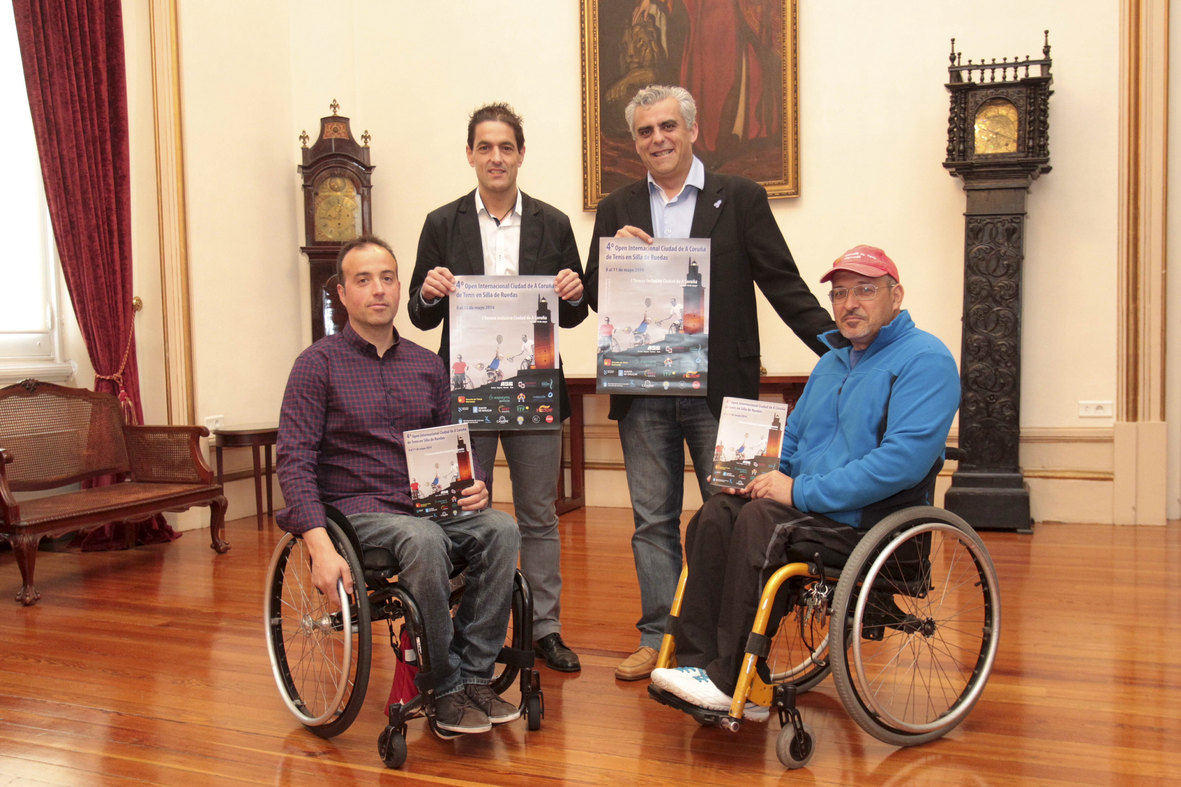 TODO PREPARADO PARA EL INICIO DE LA 4&ordf; EDICI&Oacute;N DEL OPEN INTERNACIONAL CIUDAD DE A CORU&Ntilde;A DE TENIS EN SILLA DE RUEDAS