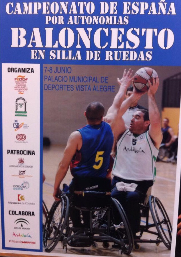CORDOBA SER&Aacute; ESCENARIO DEL 6 AL 8 DE JUNIO, DEL CAMPEONATO DE ESPA&Ntilde;A DE BALONCESTO EN SILLA DE RUEDAS POR COMUNIDADES AUT&Oacute;NOMAS.