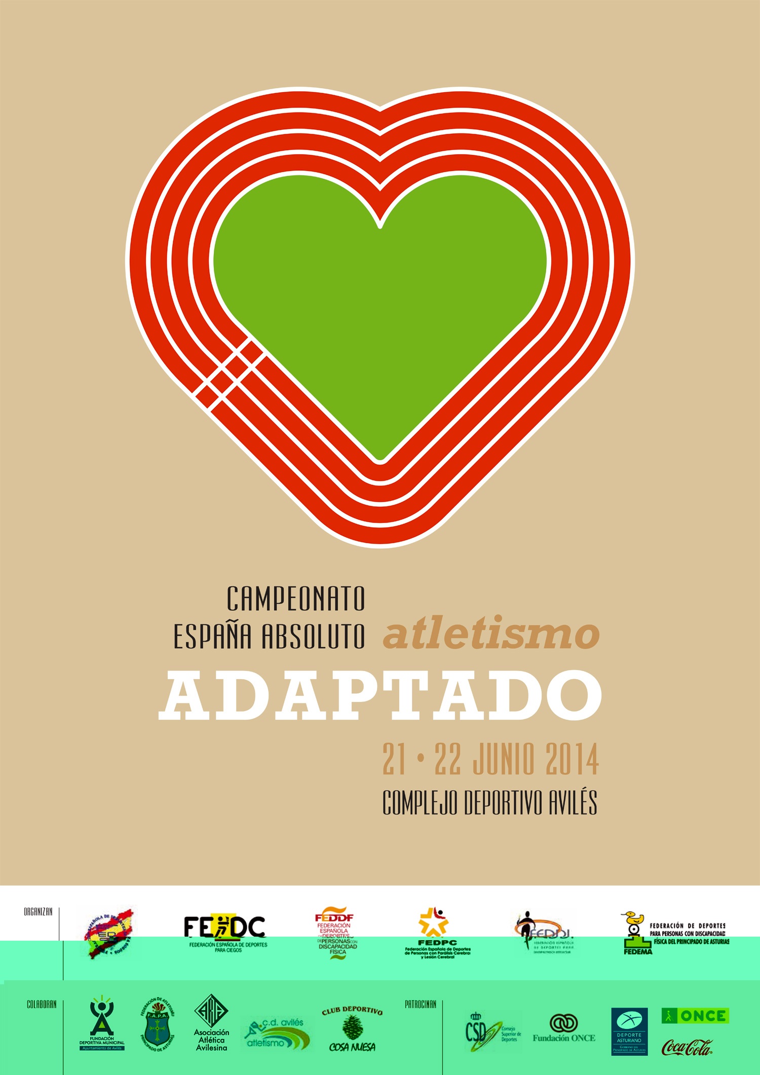 ESTE FIN DE SEMANA TENDR&Aacute; LUGAR EN AVIL&Eacute;S EL CAMPEONATO DE ESPA&Ntilde;A POR CLUBS DE ATLETISMO ADAPTADO CON LA PARTICIPACI&Oacute;N DE LOS MEJORES ATLETAS DEL TERRITORIO NACIONAL.