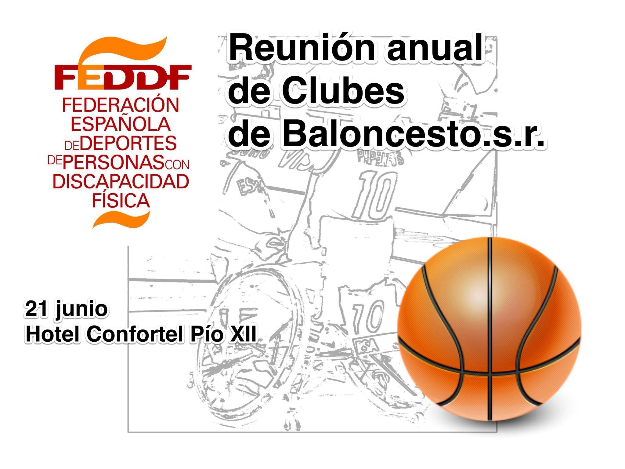 MA&Ntilde;ANA TENDR&Aacute; LUGAR EN LA CAPITAL DE ESPA&Ntilde;A LA REUNI&Oacute;N ANUAL DE CLUBS DE BALONCESTO EN SILLA DE RUEDAS.