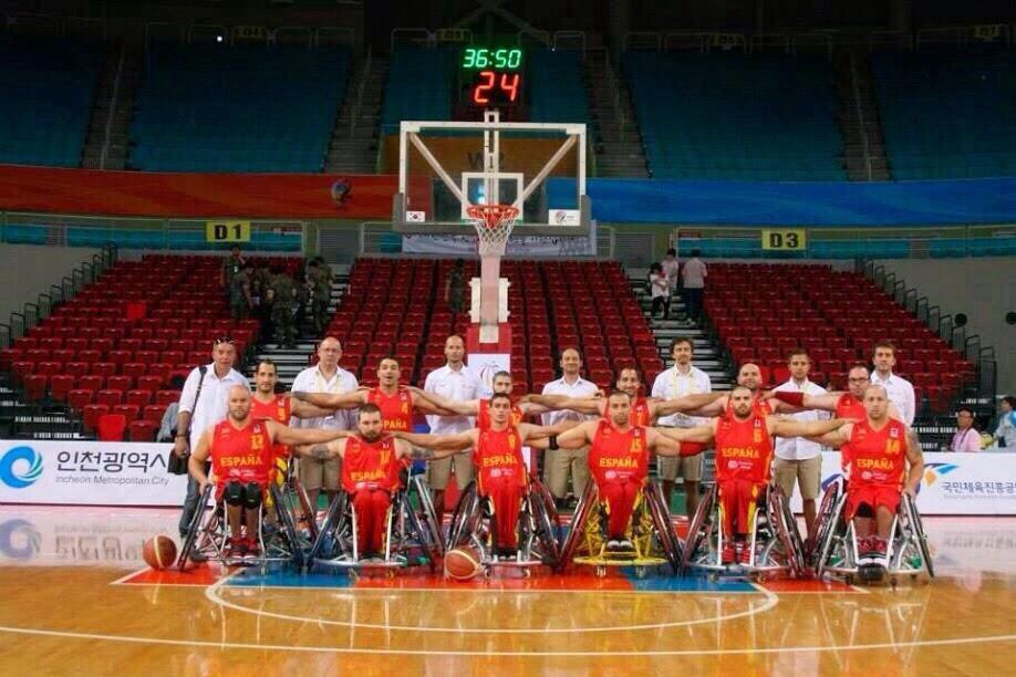 ESPA&Ntilde;A OBTIENE UNA MERITORIA CUARTA POSICI&Oacute;N EN EL MUNDIAL DE BALONCESTO EN SILLA DE RUEDAS QUE SE HA DISPUTADO EN INCHE&Oacute;N.