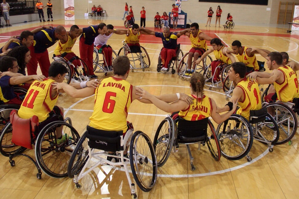 ESPA&Ntilde;A VENCE EN SU DEBUT A POLONIA POR 53 A 42 EN EL CAMPEONATO DE EUROPA SUB22 DE BALONCESTO EN SILLA DE RUEDAS QUE SE EST&Aacute; DISPUTANDO EN ZARAGOZA.