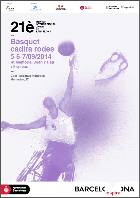 El club franc&eacute;s Handibasket Le Cannet, campe&oacute;n del XXI Trofeo Internacional Â“Ciutat de BarcelonaÂ”
