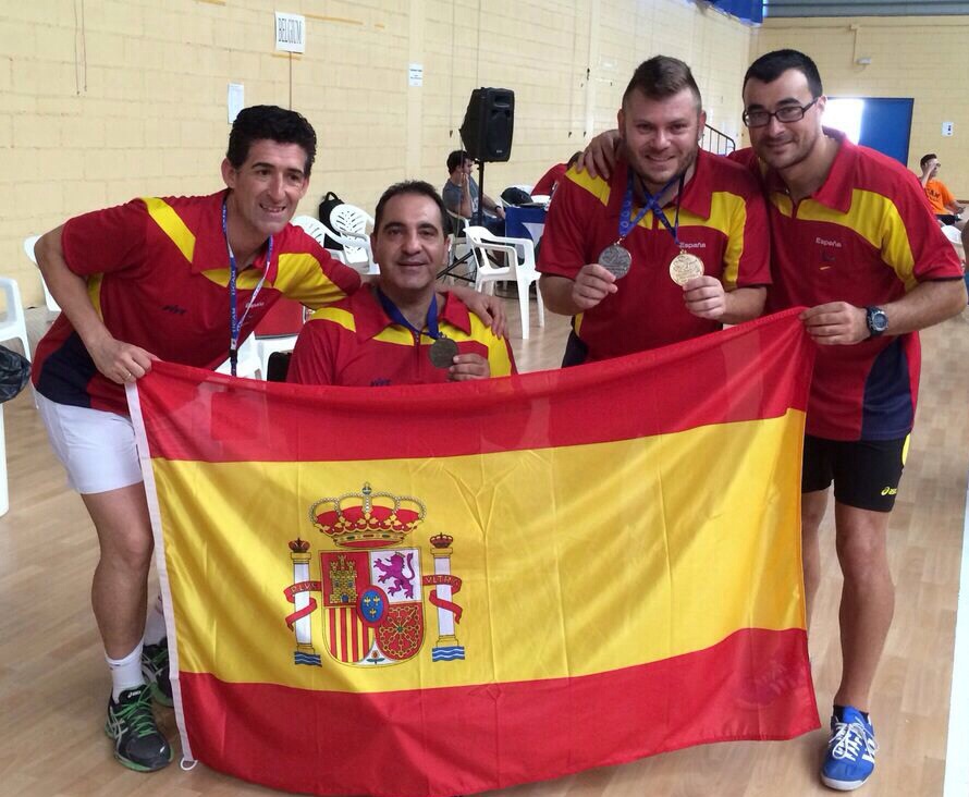 ESPA&Ntilde;A FINALIZA CON LA DISPUTA DE LA &Uacute;LTIMA JORNADA CONSIGUIENDO TRES MEDALLAS EN LOS EUROPEOS DE PARAB&Aacute;DMINTON QUE SE HAN DISPUTADO EN LOS ALC&Aacute;ZARES DE MURCIA