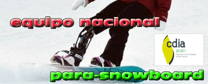 CONFORMACI&Oacute;N DEL EQUIPO NACIONAL DE SNOWBOARD ADAPTADO.