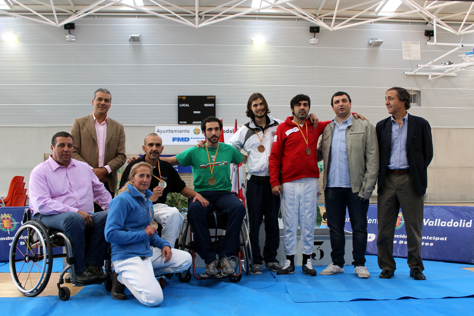 VALLADOLID TOCA LA ESGRIMA' CAMPEONATO DE ESPA&Ntilde;A DE ESGRIMA EN SILLA DE RUEDAS