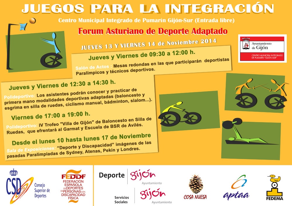 JUEGOS PARA LA INTEGRACI&Oacute;N EN GIJ&Oacute;N