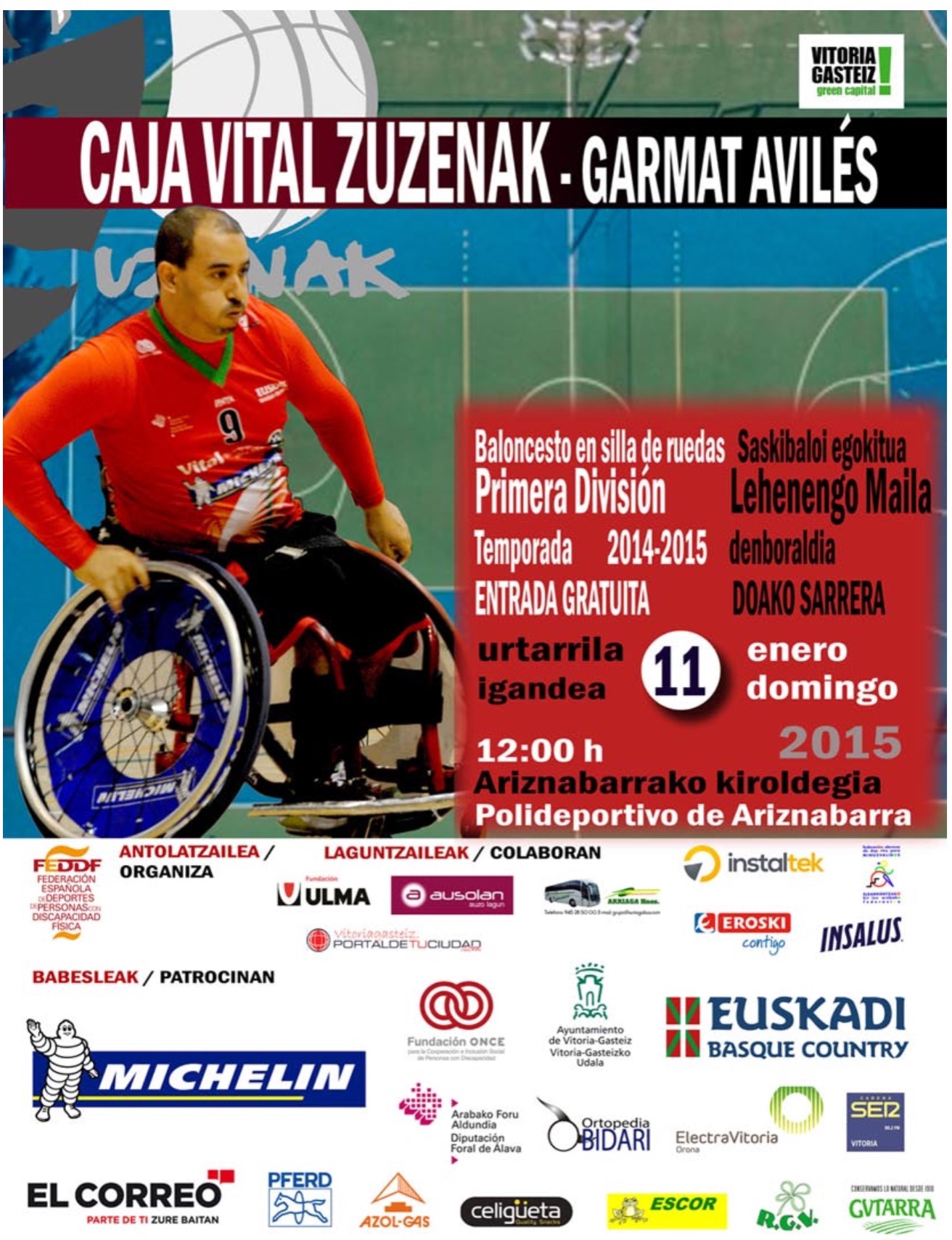 PREVIA - ZUZENAK vs GAMAT AVIL&Eacute;S