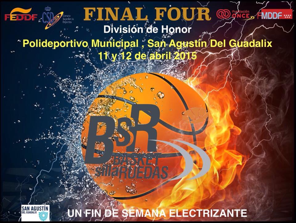 San Agust&iacute;n Del Guadalix albergar&aacute; el 11 y 12 de abril, la FINAL FOUR de Baloncesto en Silla de Ruedas.