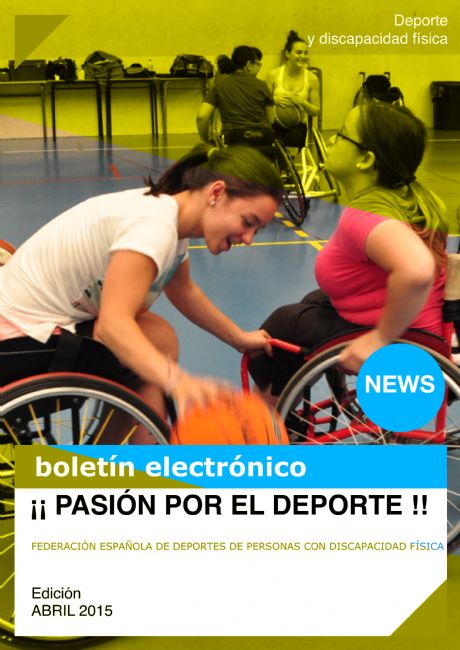 Bolet&iacute;n oficial FEDDF "Pasi&oacute;n por el deporte" Abril 2015- 2&ordm; numero 