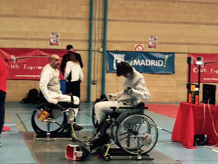 Alex Prior gran dominador del Campeonato de Espa&ntilde;a de Esgrima en Silla de Ruedas, celebrado el pasado domingo en Madrid