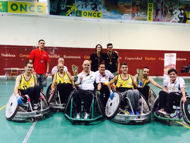Catalu&ntilde;a campeona de Espa&ntilde;a por Comunidades Aut&oacute;nomas en Rugby en silla de ruedas.