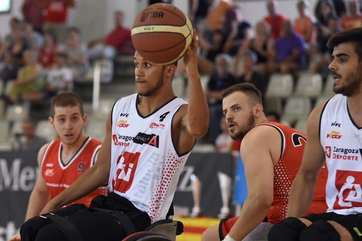El CAI Zaragoza, triple campe&oacute;n de Espa&ntilde;a de escuelas de baloncesto en silla de ruedas