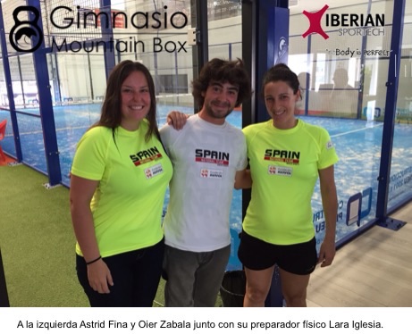  Astrid Fina y Oier Zabala (Equipo Nacional Snow Adaptado) se concentraron esta semana en el Valle de Ar&aacute;n
