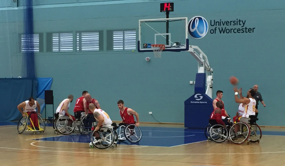 Segundo amistoso contra Gran Breta&ntilde;a en Worcester, con derrota por 45-64