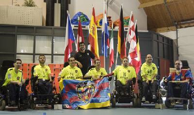 El UD Levante Masclets disput&oacute; el campeonato de Europa de H&oacute;ckey en Silla de Ruedas El&eacute;ctrica con un gran sabor de boca por la experiencia vivida