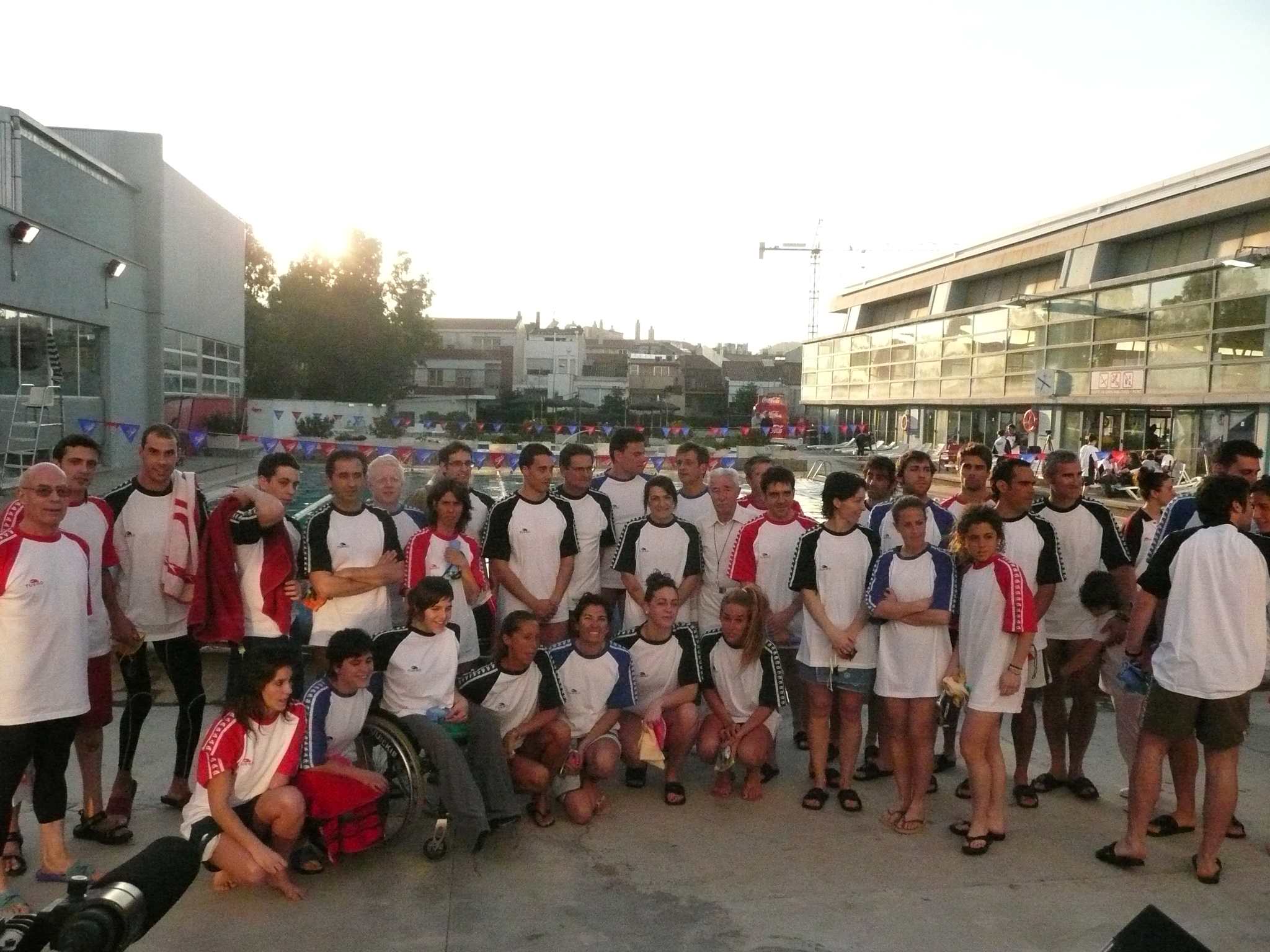 OCHO DEPORTISTAS PARAL&Iacute;MPICOS PARTICIPARON EN "EL RELEVO DE LAS ESTRELLAS"